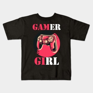 GAMER GIRL : For Gaming Girl Kids T-Shirt